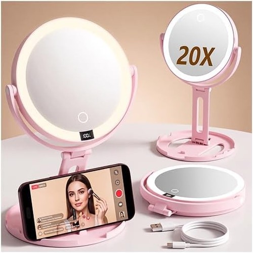 Pink foldable travel - pink,