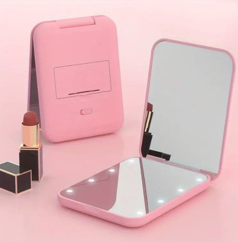 Mini led compact mirror - compact,