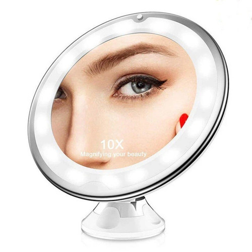 10x magnifying lighted makeup - 10x,
