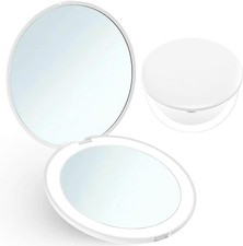 Small Compact Mirror with LED