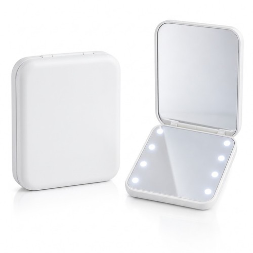 Led travel makeup mirror - makeup,