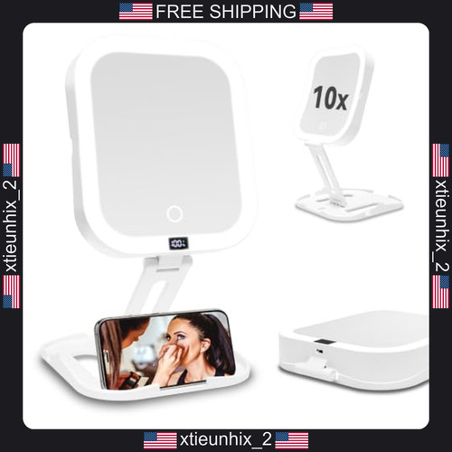Travel makeup mirror - mirror, with
