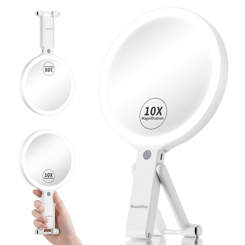 10x magnifying mirror with - 10x,