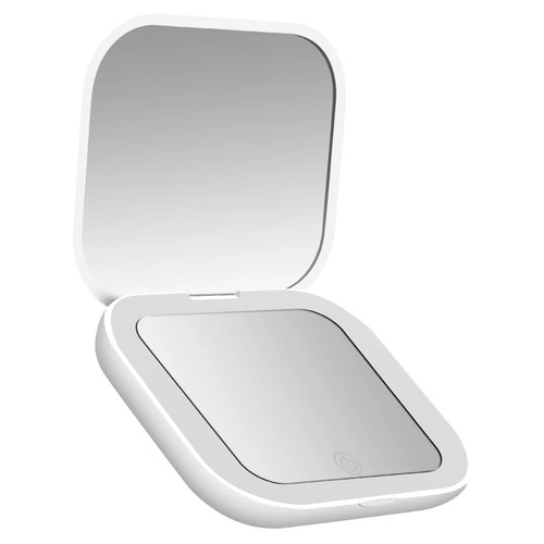 Led compact makeup mirror - makeup,