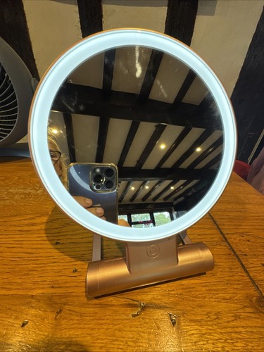 Magnifying travel mirror with - travel,