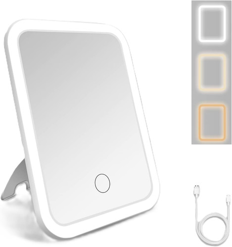 Vanity mirror with - vanity, lights