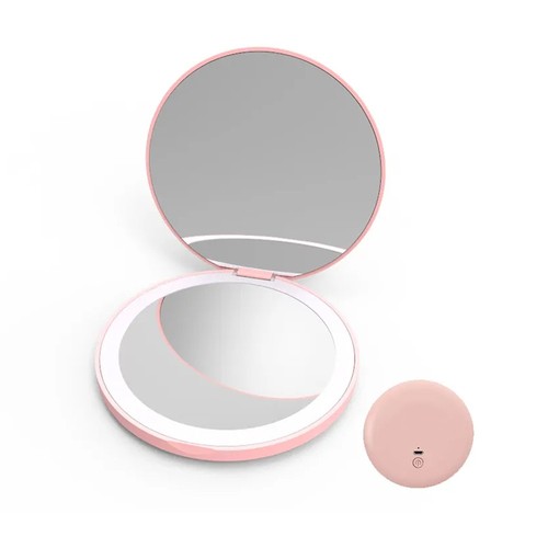 Led travel makeup mirror - makeup,