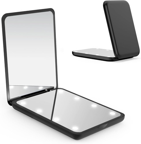 Compact mirror with led - mirror, light