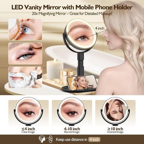 Makeup mirror with light - makeup,