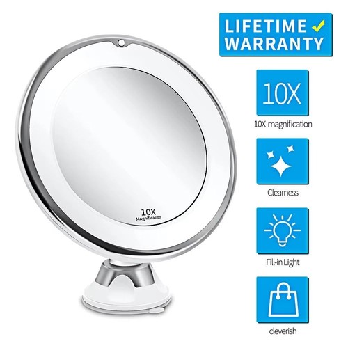 Flexible 10x magnifying - magnifying, vanity