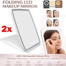 2x Travel Makeup Mirror