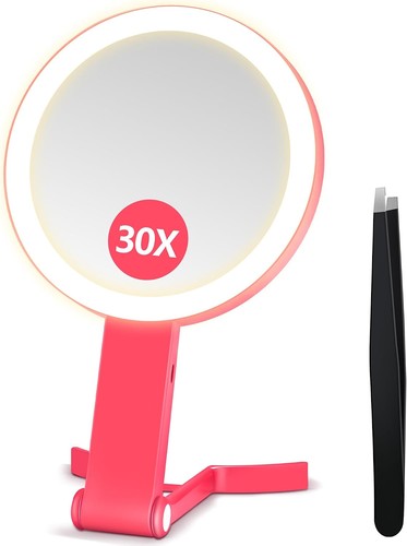Magnifying mirror with light - mirror,