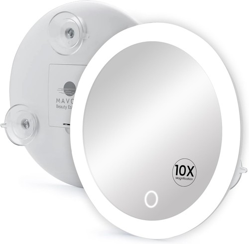Compact 10x magnifying mirror - compact,