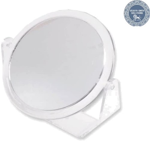 10cm clear round vanity - clear,